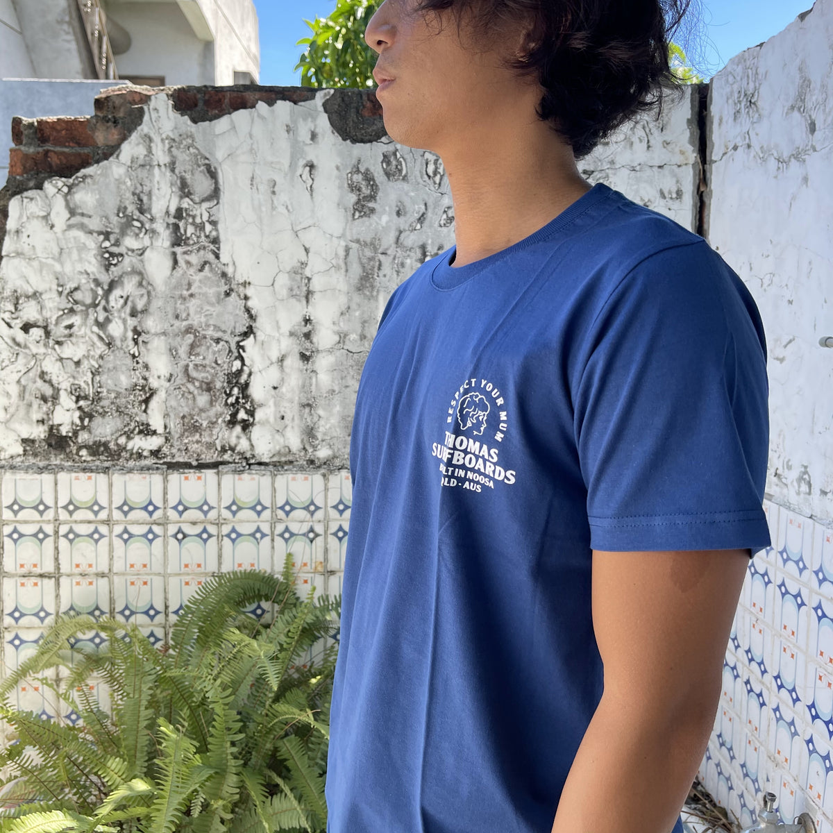 ThomasベクソンSurfboard ロゴTシャツ THOMAS サーフボード Tシャツ M ブラック - メルカリ